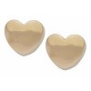 Gold Plated Heart Studs Ladies Earrings