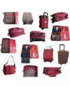  Amerileather Red Leather Novix Garment-Bag