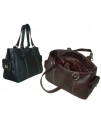 Amerileather Sophisticated Leather Shopper Bag