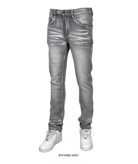 Blind Trust Washed Slim Fit Jeans Plus Size