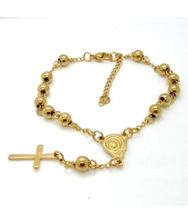 Fashion Cross Stainless Steel Titanium Steel Bracelets 